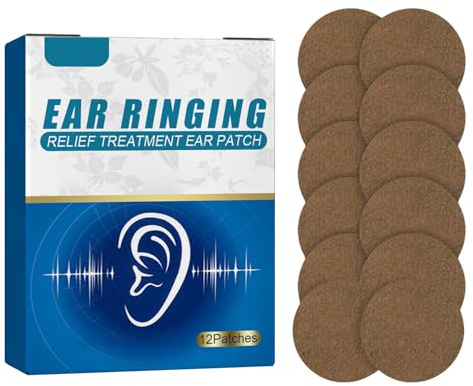 Parche para la Salud del Oído,Parche Alivio de los Oídos que Sonan,Parche,Para Aliviar El Dolor De Cabeza,Alivio de Tinnitus para Zumbidos de Oídos,Parches para los Oídos para el Tinnitus,10PC