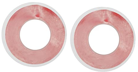 DOITOOL 2rotoli Nastro Biadesivo Resistente Al Calore Nastro Adesivo in Pet Di Per Stoffa