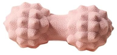 Fascia Ball Foot Massage Ball Neck Membrane Sole Muscle Relaxation to Relieve Arch Back Fascia Massager(Peanut Ball Pink)