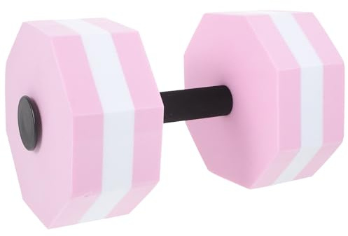 DIYEAH Pesi da Piscina Galleggianti in Eva per Esercizi Acquatici, Manubri Leggeri Resistenti per Fitness in Acqua, Attrezzatura per Allenamento e Acquagym Adulti in Piscina
