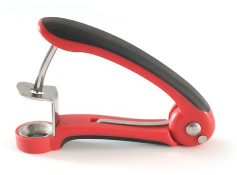 Norpro Cherry Olive Pitter, 1-Pack, Red