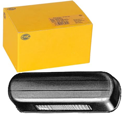 HELLA 2KA 001 389-147 Kennzeichenleuchte - Kennzeichenbeleuchtung - Anhänger - Halogen - 12V - Anbau - links/rechts