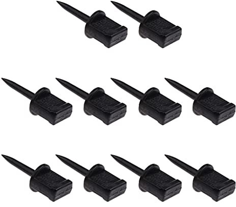 P Prettyia 10pcs Scheibennägel Zielscheiben, Bogen Zubehör