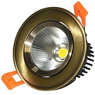 ZYMEN Foco, Led Spot3W/5W/10W/12W/20W Lámpara de punto empotrada Arandela de pared Decoración interior comercial Iluminación Panel de techo-Reflejo Downlight Commemoration Day