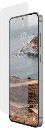 URBAN ARMOR GEAR Samsung Galaxy S25 Plus Protector de pantalla (Certificado oficialmente Designed for Samsung, Doble cristal templado, Antihuellas, Incluye kit de montaje, Ultra claro)