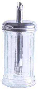Sockerströare glas 14 cm/1 styck