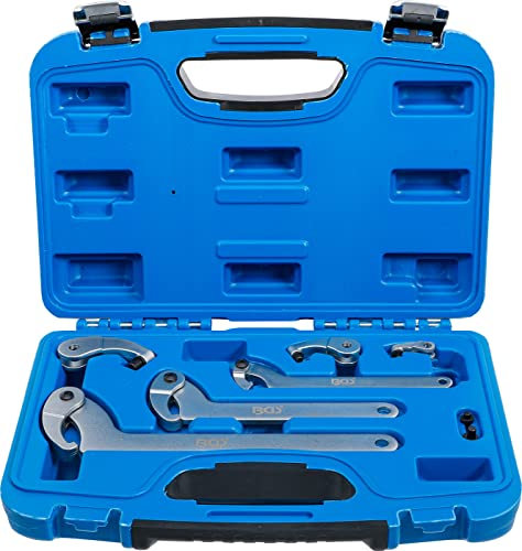 BGS 8542 | Juego de llaves de gancho | 35-120 mm | 8 piezas