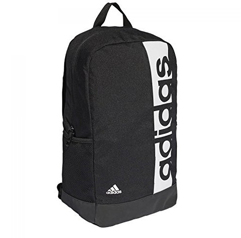 adidas Linear Performance Rucksack, Black/White, 16 x 28 x 46 cm