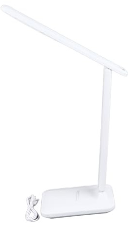 AUNMAS Lampada da Scrivania a LED, Lampada da Tavolo con Controllo Touch con 3 modalità Colore Lampada da Lettura USB per Camera da Letto del Dormitorio