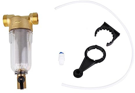 Sosoport Purificador De Agua Filtro De Sedimentos Filtro De Manguera Reducción Inoxidable Duradero