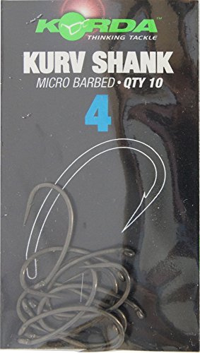 Korda Kurv Shank Hooks - Size 4