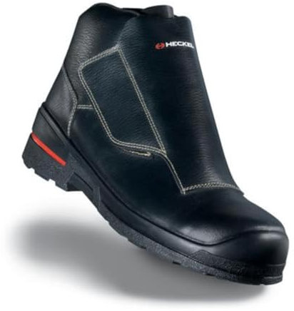 Heckel 6296345 Macsole 1.0 Wld Low Welding Boots, Size Work Shoes, Black, 45 EU