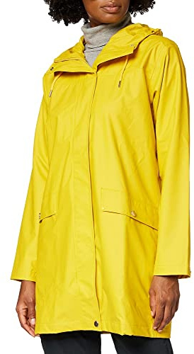 Helly Hansen Damen Moss Rain Coat Regenjacke, 344 Essential Yellow, M EU