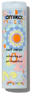 amika Curl Corps Enhancing Gel 180 ml | Lockengel für welliges, lockiges & krauses Haar | verstärkt Locken, definiert & schützt vor Frizz und Luftfeuchtigkeit | leichter Halt ohne Verkleben | vegan