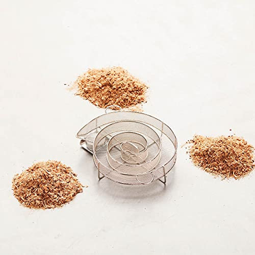 Barbecook Generador de humo para ahumar en frío con 3 bolsas de harina de fumar, oliva, whisky y roble