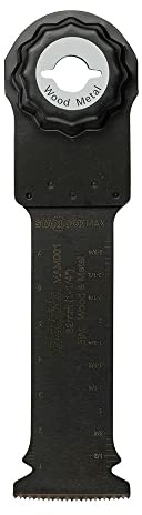 Makita E-08523 StarlockMax® oszillierendes Multifunktionswerkzeug, 3,8 cm (1 1/4 Zoll) Bi-Metall, gebogene Tauchschnittklinge