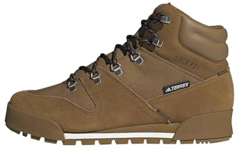 adidas Herren Terrex Snowpitch Cold.RDY Hiking Shoes Wanderschuhe, Bronze Strata/Semi Impact Orange, 37 1/3 EU