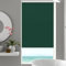 Seitenzugrollo für Fenster Und Türen 75 x 200 cm, Sonnenschutz Blickdicht, Verdunkelungsrollo Thermo Rollo, inkl Montagematerial für Fenster und Tür, Dunkelgrün