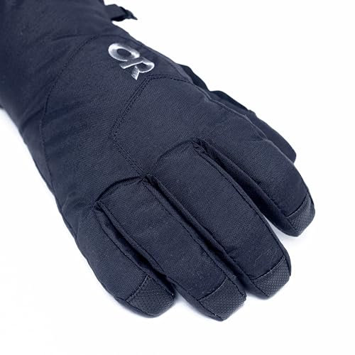 Utomhusforskning kvinnors adrenalin 3-i-1 handskar, svart, M