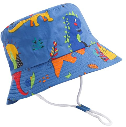 XYIYI Kids Bucket Hat Adjustable Sun Hats Breathable Beach Hat for Boys Girls