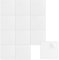 YAYODS 12 Stück Hexagon Akustikplatten Selbstklebend Schallabsorber - 30x30x0,8CM Weiß Akustikpaneele Selbstklebend Schalldämmung Wand Decken - Hohe Dichte Schallschutzplatten für Gaming Deko, Büros