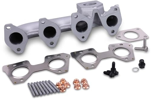 ATEC Germany Collecteur d'Žchappement Collecteur d'Žchappement Kit Compatible avec BMW 1 (E81),1 (E87),1 (F20),1 (F21),1 Cabriolet (E88),1 Coupe (E82),2 Coupe (F22, F87),3 (E90),3 (F30, F80)