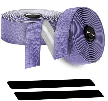 AEYINO Cycling Bike Handlebar Tape - EVA Padded Bar Tape Road Bike Foam Grip Bike Tape Includes Handlebar Plugs for Gravel Bike Cycling