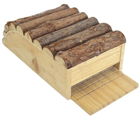 Eojpdji Bat Box, Large Wooden Shelter for Wall Mounting, Bat Quarter for Trees, Outdoors, for Garden, Path, Backyard, Farm, Patio, Stake, Park, Vineyard, Barn, Nature Path