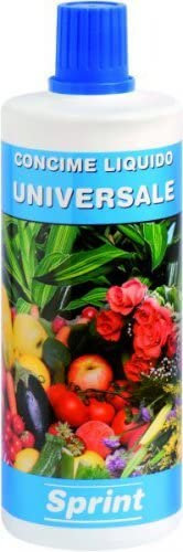 Concime Liquido 'Universale' Prodotto Sviluppato Appositamente Per Garantire Nutrizione Bilanciata A Tutte Le Specie Di Piante Verdi E Da Fiore Coltivate In Vaso, In Casa, In Giardino E In Balcone. A Basso Tenore Di Cloro, Indicato Per Uso Orticolo.