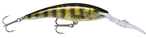 Rapala - Deep Tail Dancer Angelköder - Angelzubehör aus Balsaholz - Stabile Tauchschaufel - Süßwasser Spinnköder - Lauftiefe 6m - Fischköder 9cm, 13g - Hergestellt in Estland - Live Perch