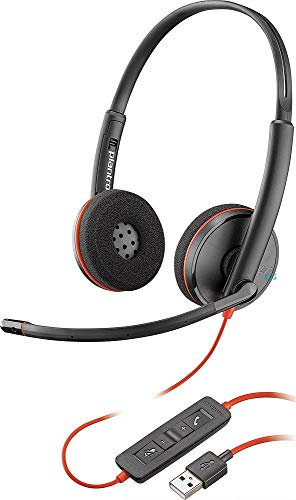 Plantronics 209745-101 Blackwire UC-Kopfhörer C3220, unisex Schwarz