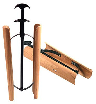 Cathcart Elliot Pair of Unisex Tall Boot Shaper made from Cedar Wood Sprung with Handle