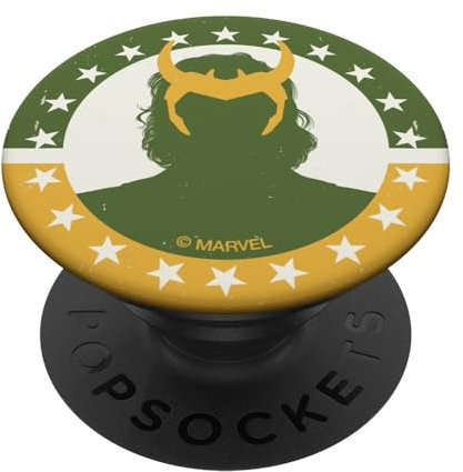 PopSocket : PopGrip Marvel Loki Believe President Loki Poster PopSockets mit austauschbarem PopGrip