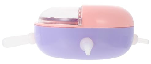 TOKIDNY Bol à Lait pour Chiots et Chatons avec Tétines Multiples Mangeoire Petite Nés Accessoire Allaitement pour Animaux de Compagnie Facile à Nettoyer Rose
