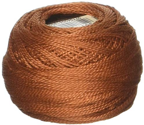 DMC 116 8-301 Pearl Cotton Thread Balls, Medium Mahogany, Size 8