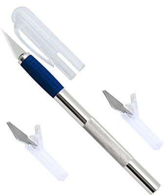 Wedo Skalpell 78621 silver aluminium 23 blad