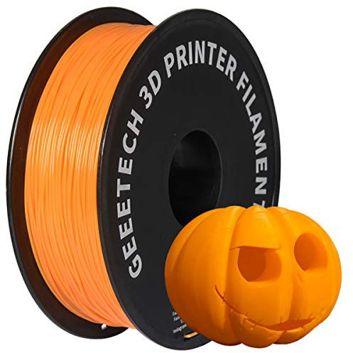 GEEETECH Filament PLA 1.75mm for 3D Drucker 1kg Spool, Orange