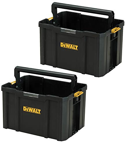 Dewalt DWST1-71228 Tstak Tool Carry Open Tote Tool Box Carrier - Twin Pack