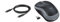 Lenovo USB-C Cable 1 m, 4X90U90619 & Logitech M185 Wireless Mouse, 2.4GHz with USB Mini Receiver, 12-Month Battery Life, 1000 DPI Optical Tracking, Ambidextrous, Compatible with PC, Mac, Laptop - Grey