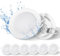Aigostar LED Recessed Ceiling Lights, IP65 Bathroom Lights, 4.8W 520LM LED Downlights Ceiling Warm White 3000K, Waterproof Spotlights Ceiling Lights for Bathroom Kitchen Hallway, Cutout Ø68mm 6 Pack