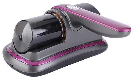 Ejoyous Handheld Mattress Vacuum Cleaner with UV Lamp, Dust Removal Mite Elimination Cordless Bed Vacuum Cleaner for Bed, Sofa, Couch, Plush Toys