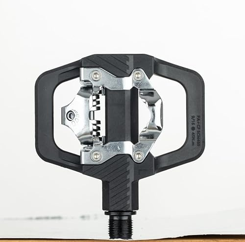 ZERAY ZP-D106 | Pedales Automáticos y Plataforma para Gravel y MTB de Fibra de Carbono + SCM435 con Tacos