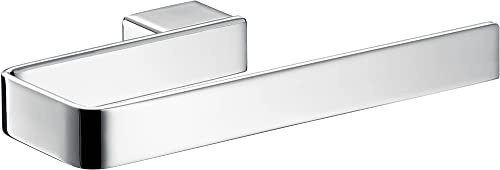 emco LOFT Handtuchring zur Wandmontage, eleganter und kompakter Handtuchhalter aus Aluminium, hochwertige Handtuchstange, chromfarben, Chrom