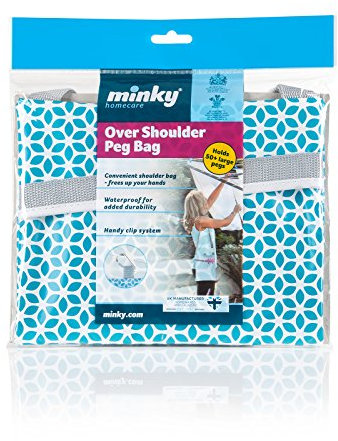 Minky Over Shoulder Peg Bag
