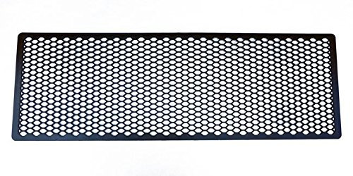 2 griglie a nido d'ape universali in ABS, 104 x 34 cm, colore nero
