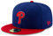 New Era MLB 59FIFTY 2-Tone Authentic Collection Fitted On Field Game Cap Hat (as1, Numeric, Numeric_8, Philadelphia Phillies), Blau, 8