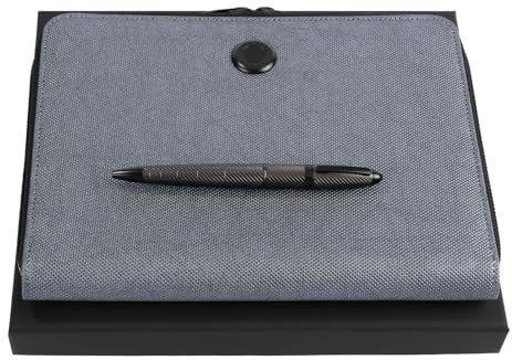 HUGO BOSS Gleam Writing Set M Grey/Gun