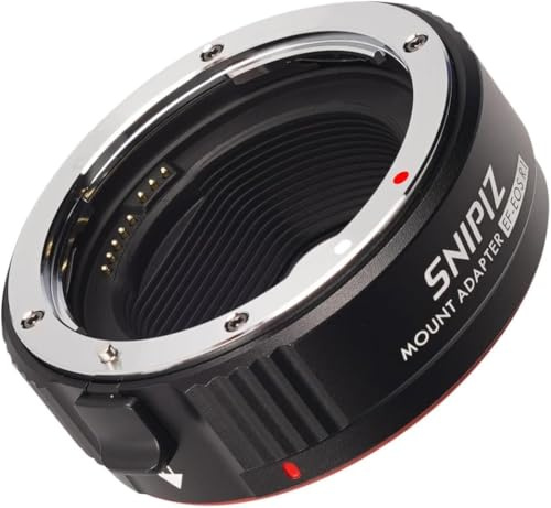 Lens Mount Adapter EF-EOS R - Auto Focus Compatible with Canon EF/EF-S Lens to EOS R, EOS RP, EOS R100, EOS R50, EOS R8, EOS R10, EOS R7, EOS R5C, EOS R3, EOS R6, EOS R5, EOS R6II Cameras