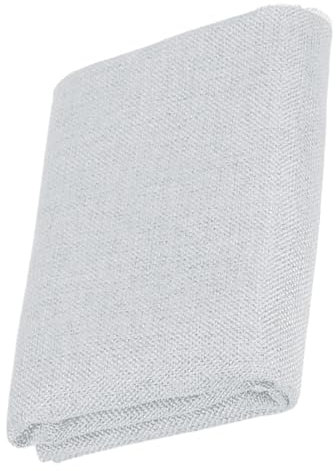 Mimoqk Speaker Grill Cloth, akustiskt transparent mesh-tyg, vattentät polyesterfiber, 36 tum bred, lämplig för gitarrförstärkare, hemmaljudsystem och medieskåp, svart