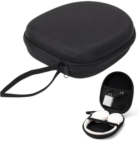 Housse Casque pour JBL Tune 510BT 520BT 770NC 760NC 720BT 710BT et JBL Live 670NC /770NC Sac de Voyage, Housse Protecteur Portable de Voyage, Sac de rangement pour écouteurs avec sac en filet, (Noir)
